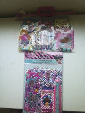 L.O.L. Surprise! Pink and Blue Party Favor Stationery Set